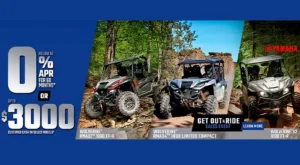 Read more about the article YAMAHA US – Get Out & Ride Sales Event – SXS