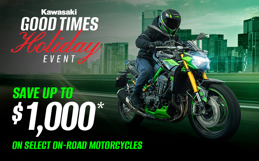 Read more about the article SAVE UP TO $1,000* ON SELECT ON-ROAD MOTORCYCLES